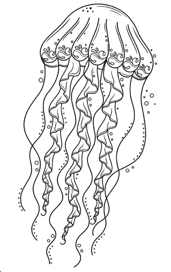 Awesome Jellyfish Mandala