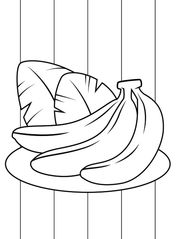 Bananas With Leaves
