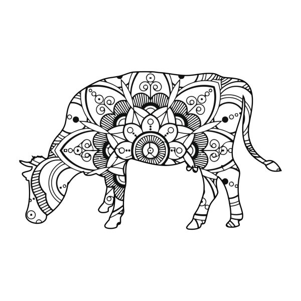 Basic Cow Mandala
