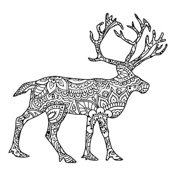 Basic Deer Mandala