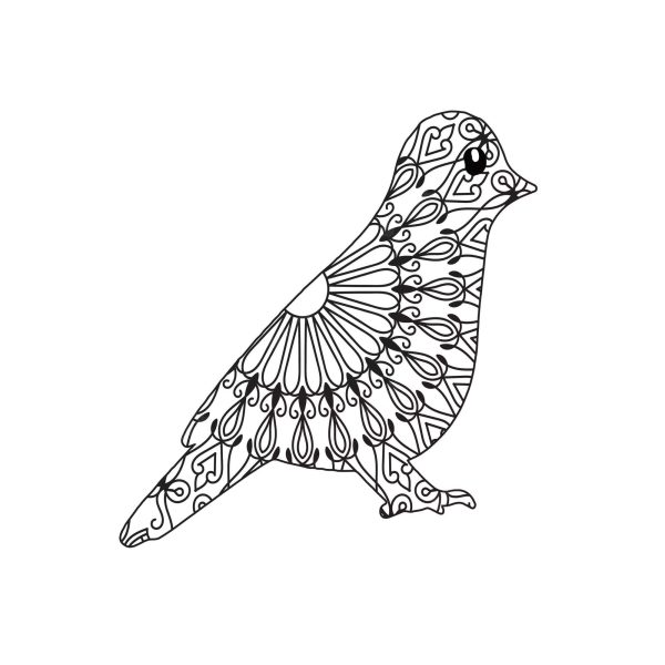 Basic Pigeon Mandala