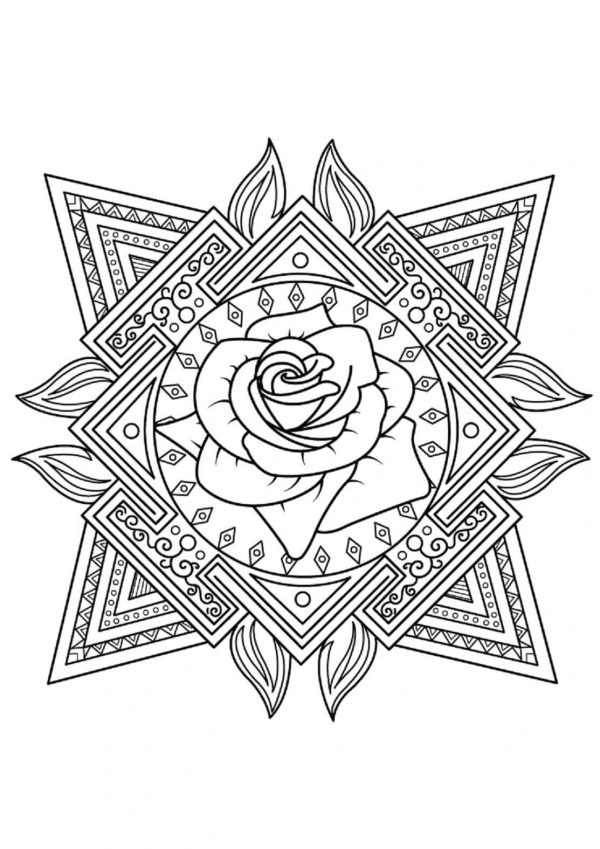 Basic Rose Mandala