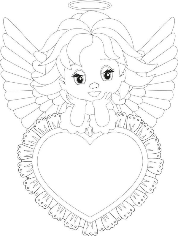 Cute Angel Printable