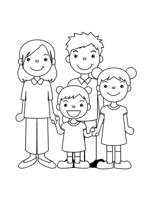 Drawing of Family