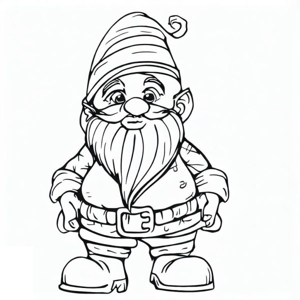 Drawing of Gnome