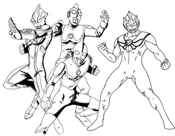 Four Ultraman