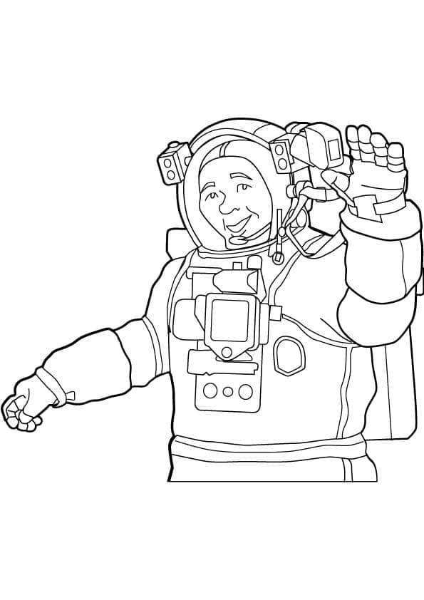 Free Printable Astronaut