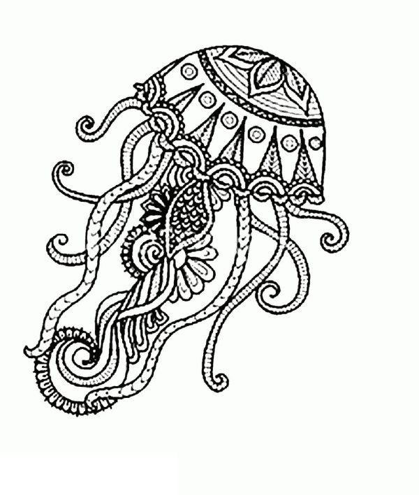 Good Jellyfish Mandala