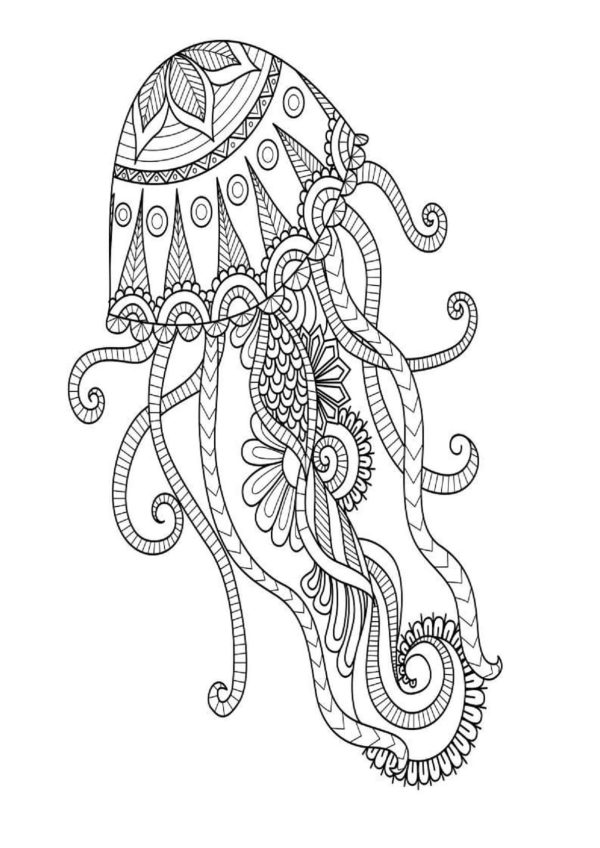 Great Jellyfish Mandala