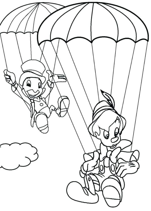 Jiminy and Pinocchio