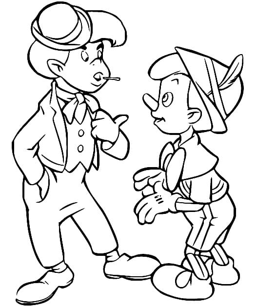 Lampwick and Pinocchio