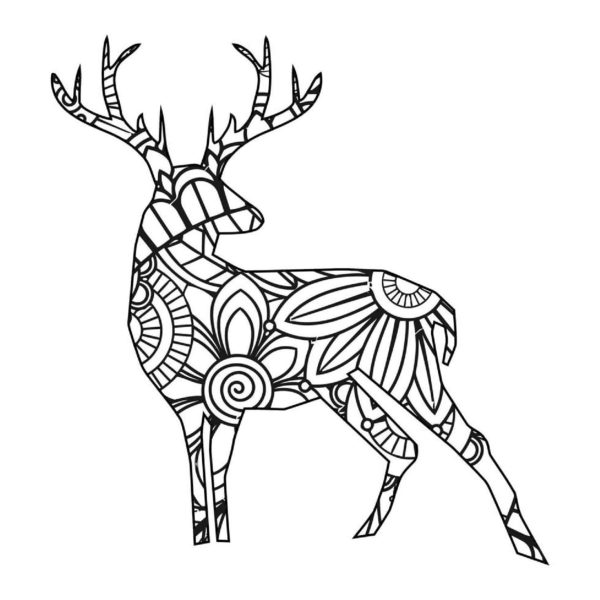 Normal Deer Mandala