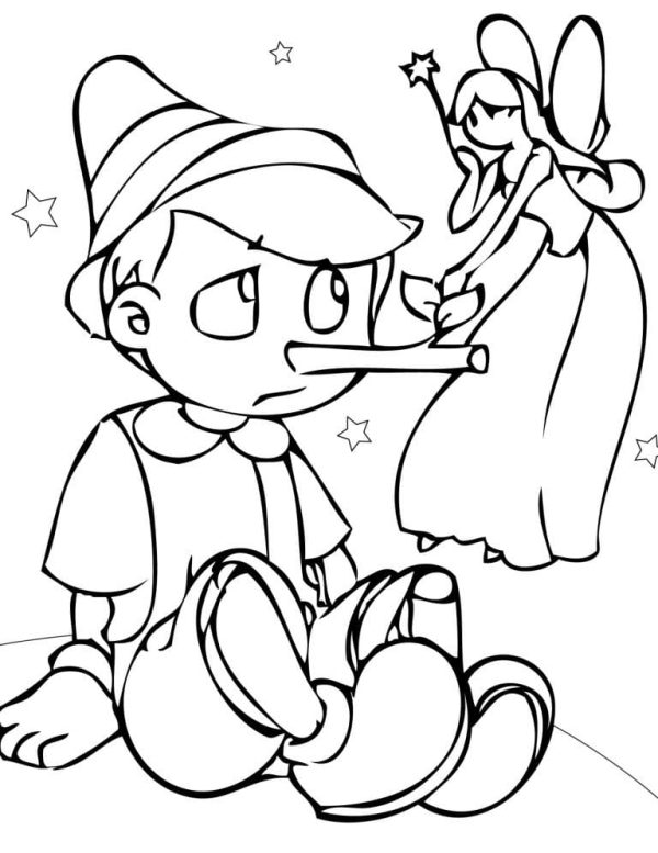 Pinocchio and Fairy