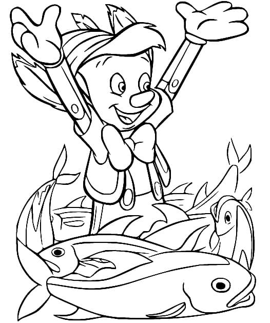 Pinocchio and Fishes