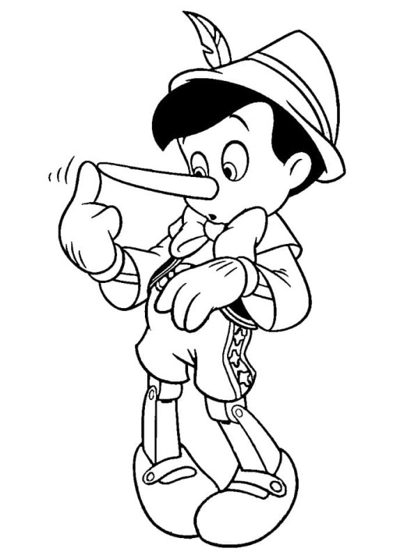 Pinocchio Printable For Kids