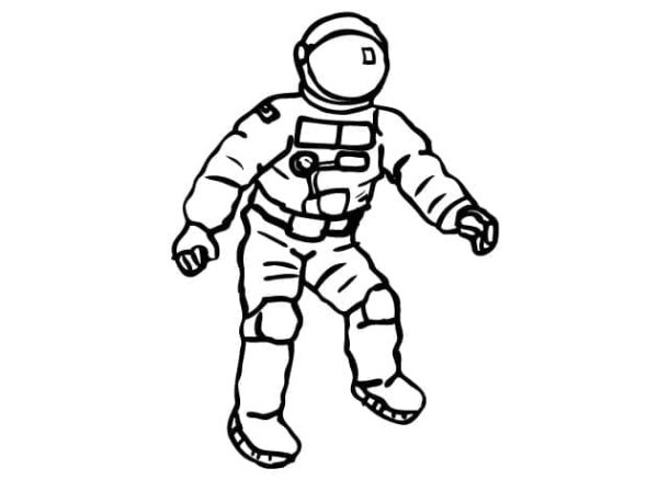 Print Astronaut