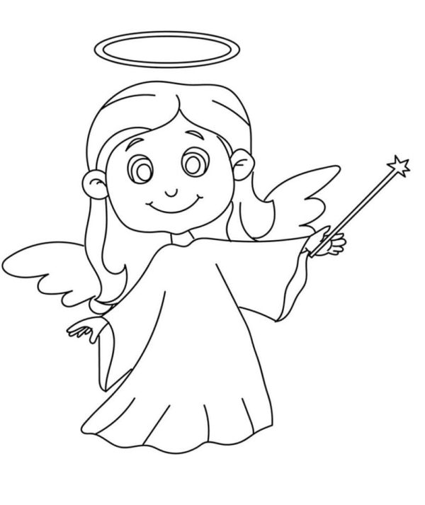 Printable Cute Angel