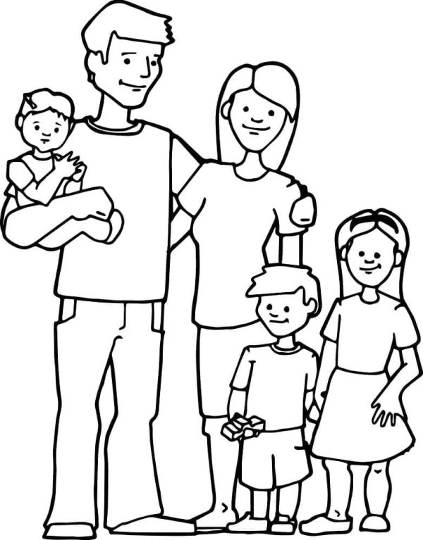 Printable Happy Family