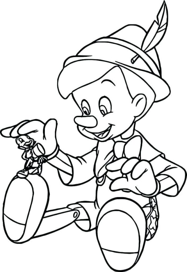 Printable Pinocchio