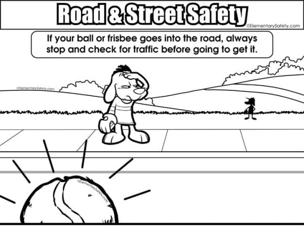 Road Safety – Ball On The Road