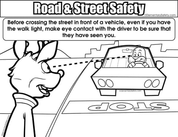 Road Safety – Crossing Road