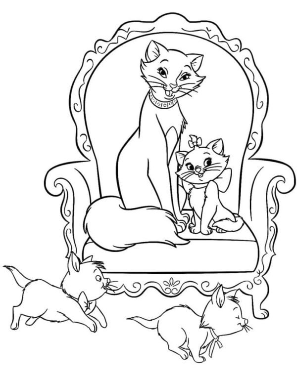 The Aristocats Printable For Kids