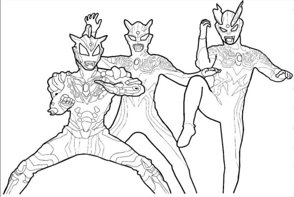 Three Ultraman