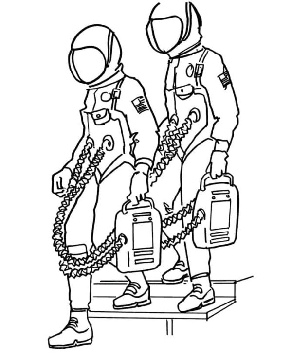 Two Astronauts