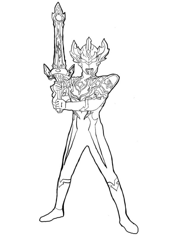 Ultraman with Sword