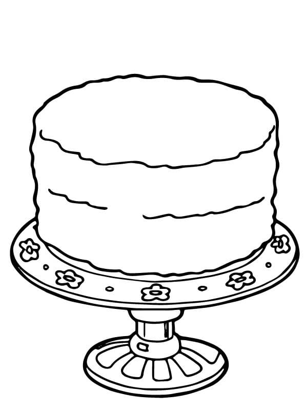 Very Simple Birthday Cake