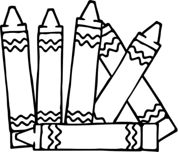 Basic Six Crayons