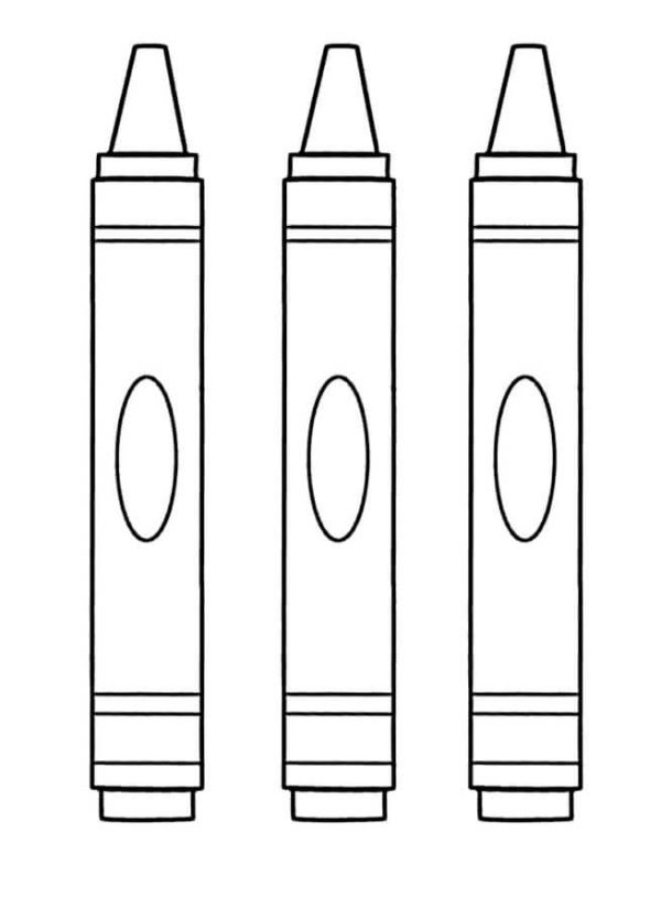 Basic Three Crayons