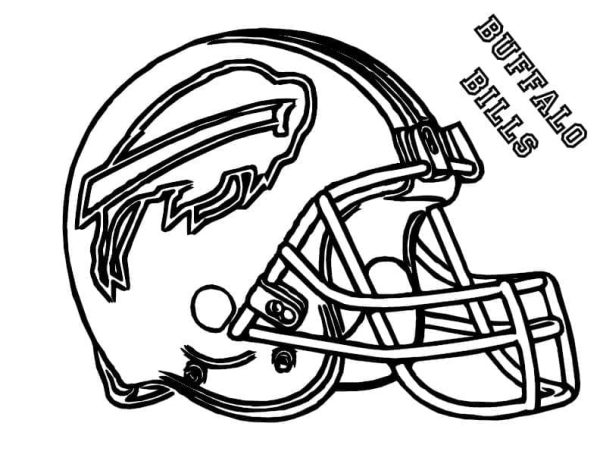 Buffalo Bills Football Helmet