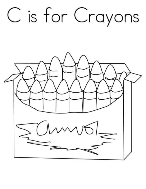C Is For Crayons