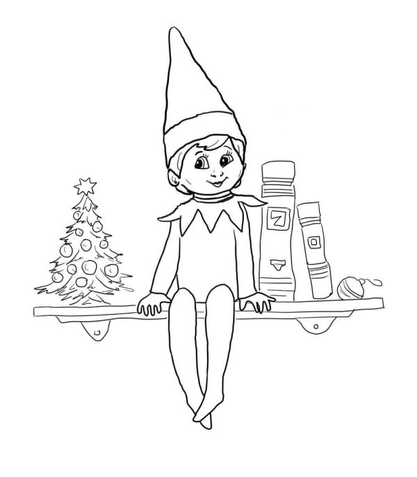 Christmas Elf on the Shelf