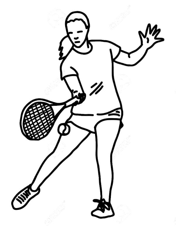 Cool Tennis Player