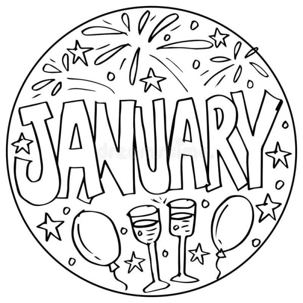 Drawing of January