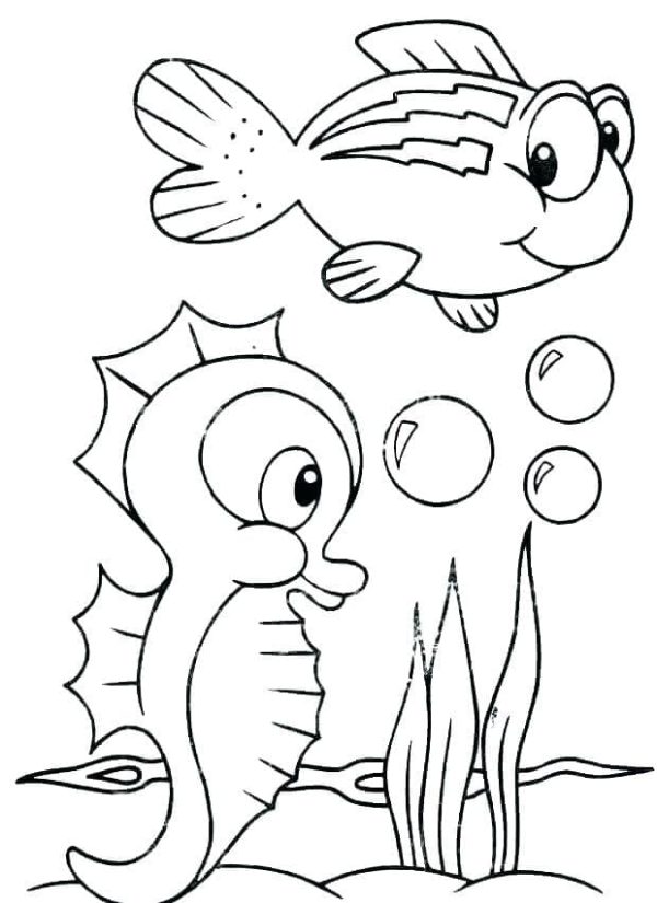 Drawing of Under the Sea