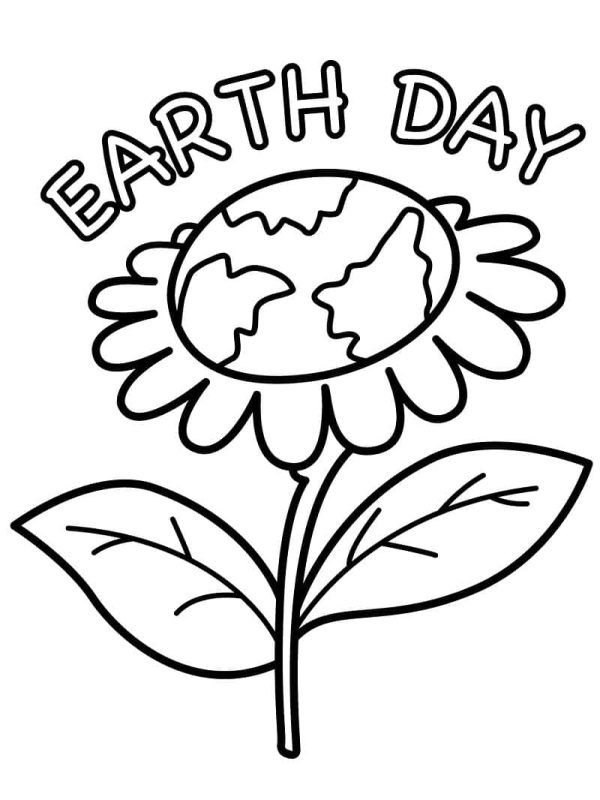 Earth Day Flower
