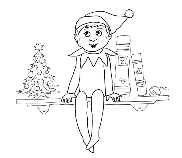 Elf on the Shelf Free For Kids