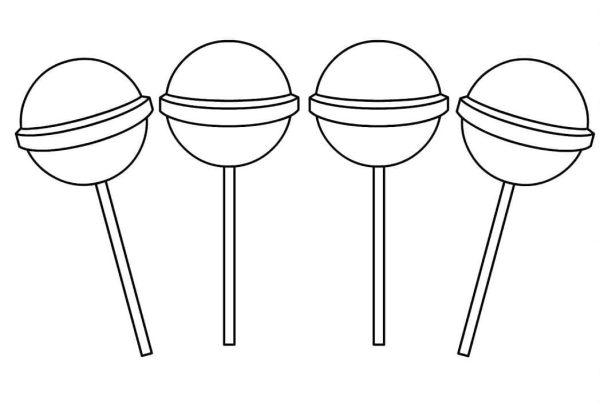 Four Lollipops