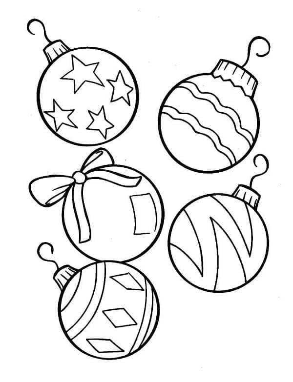 Free Printable Christmas Ornaments