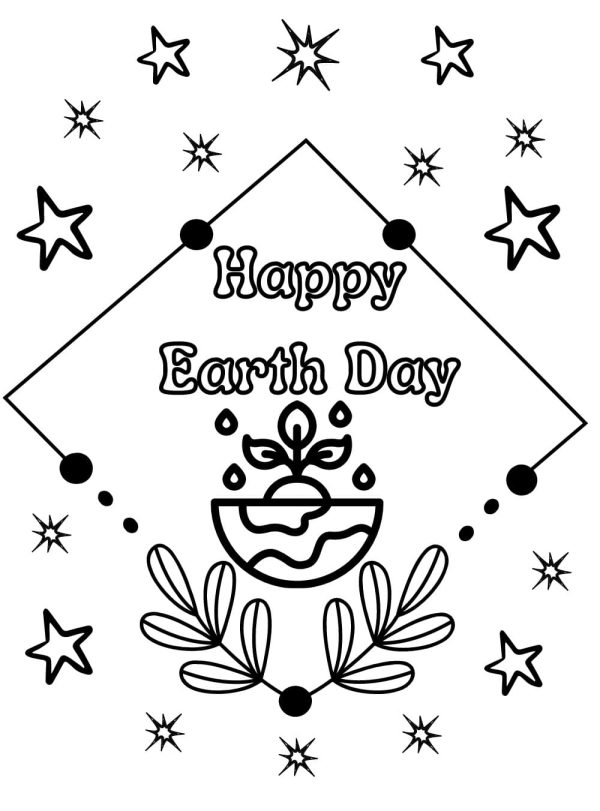 Happy Earth Day Free Printable