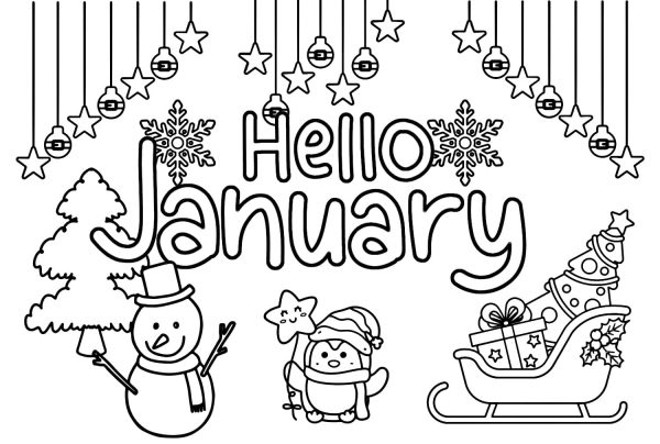 Hello January Image