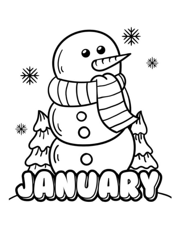 January Snowman