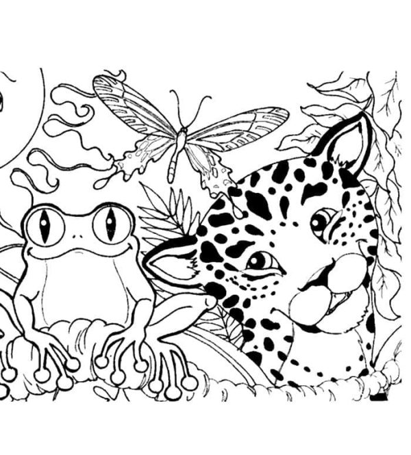 Jungle Animals Printable