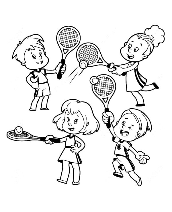 Kids And Tennis