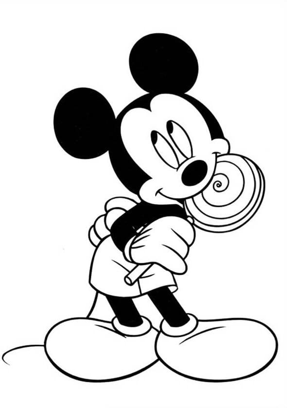 Mickey with Lollipop