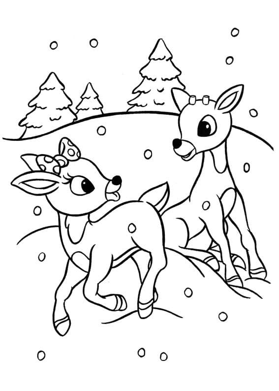 Rudolph with Clarice