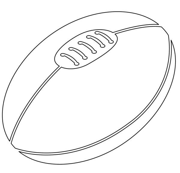 Rugby Ball Printable